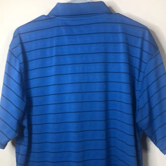 Grand Slam Striped Golf Shirt. Size L/G. - Picture 5 of 11